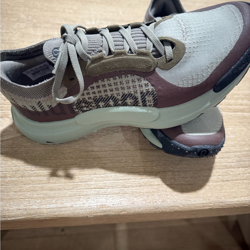 Lululemon Wildfeel Women's Trail Running Shoe - Brown and Green